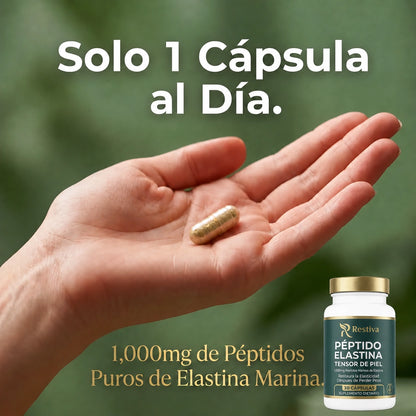 RESTIVA® - Fórmula Tensora de Piel con Péptido de Elastina